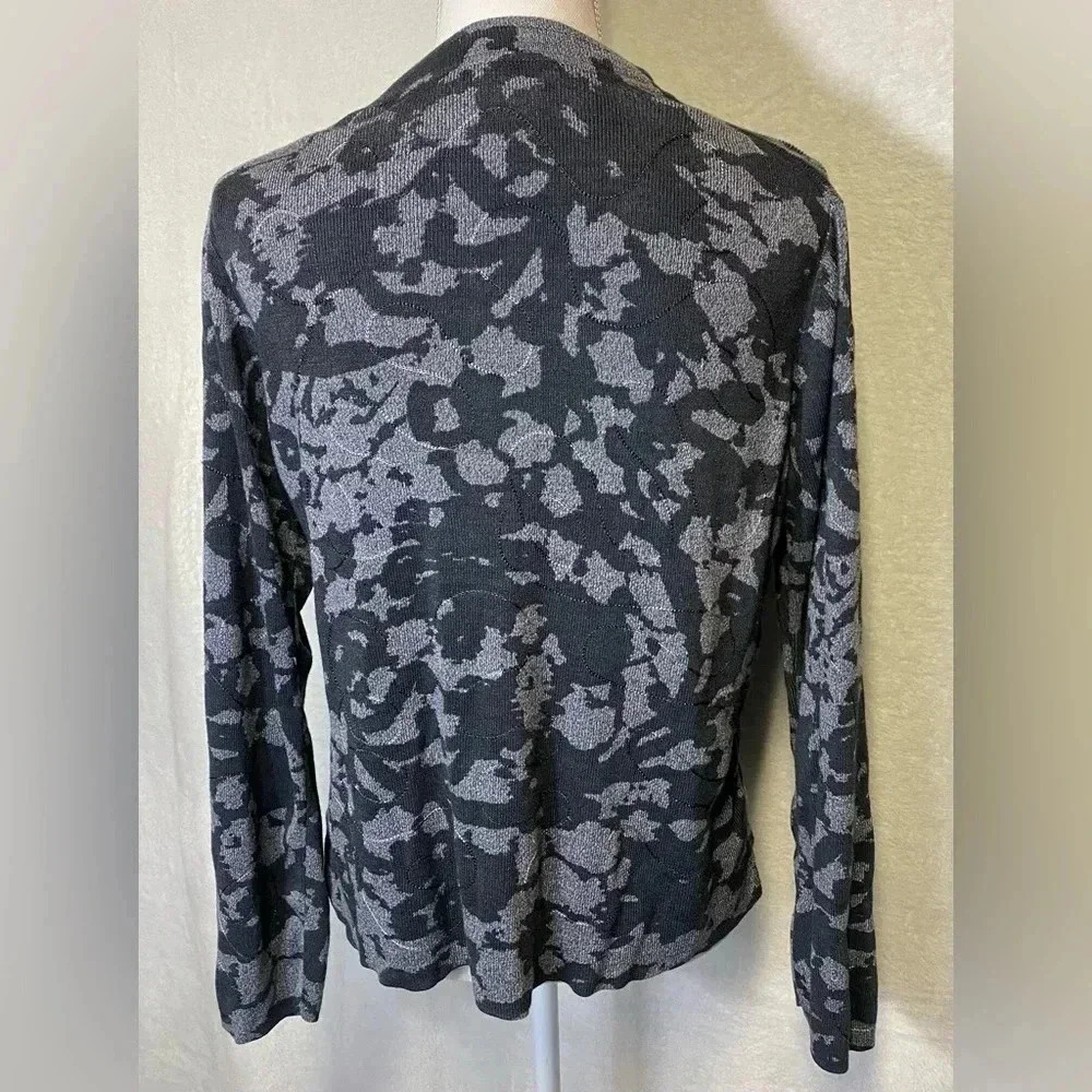 Sigrid Olsen 100% Silk Cardigan women’s size S - Picture 8 of 11